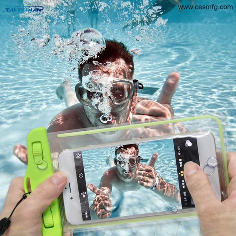Wholesale PVC Luminous Waterproof Cell iPhone Cases Cover